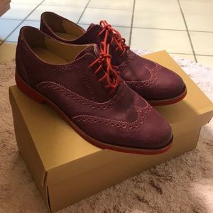 Cole Haan, Alisa Oxford: masquerade/red, size 7.5
